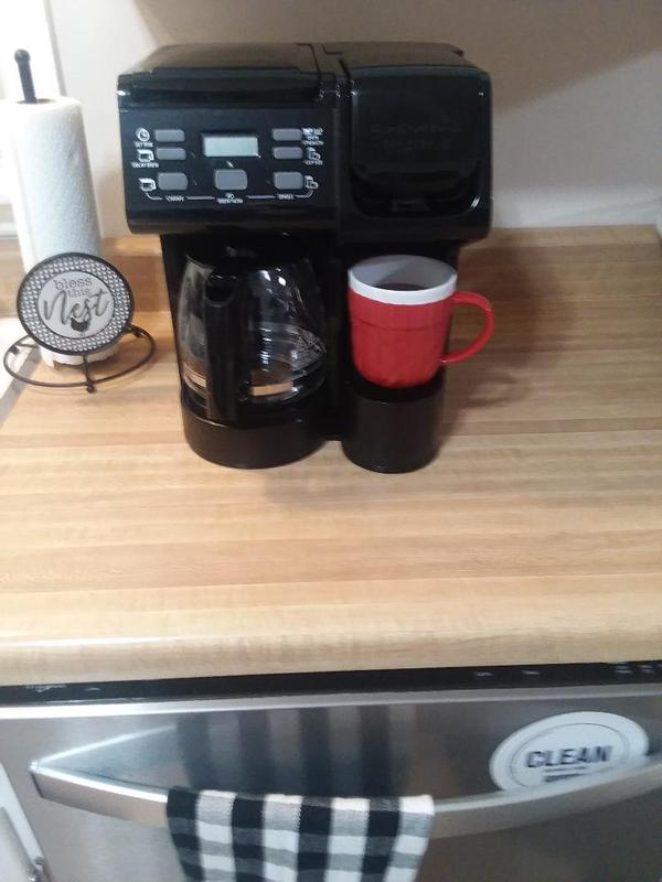 Finally enjoying a cup!