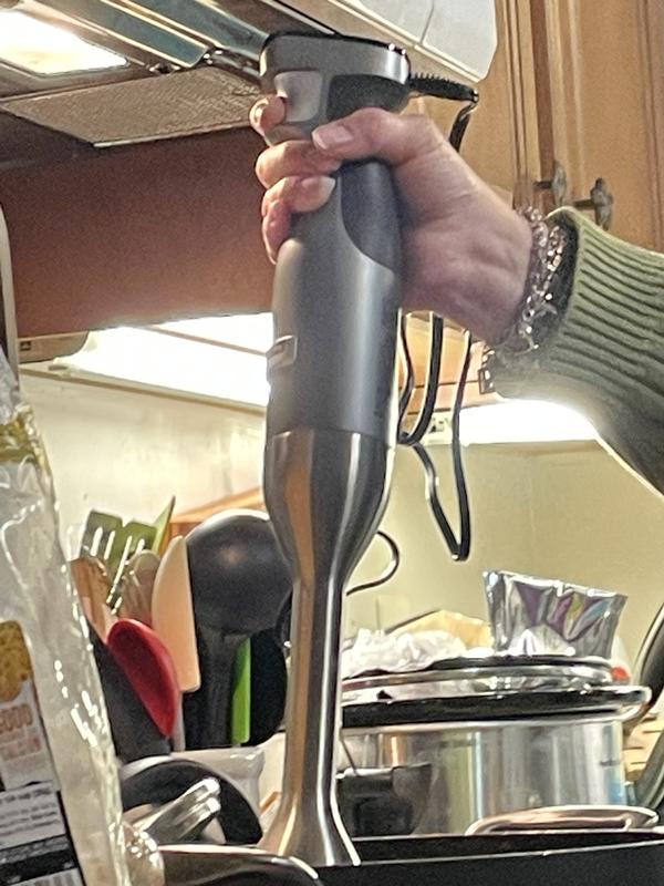 Hamilton Beach 59750 Silver Professional Variable Speed Hand Blender 