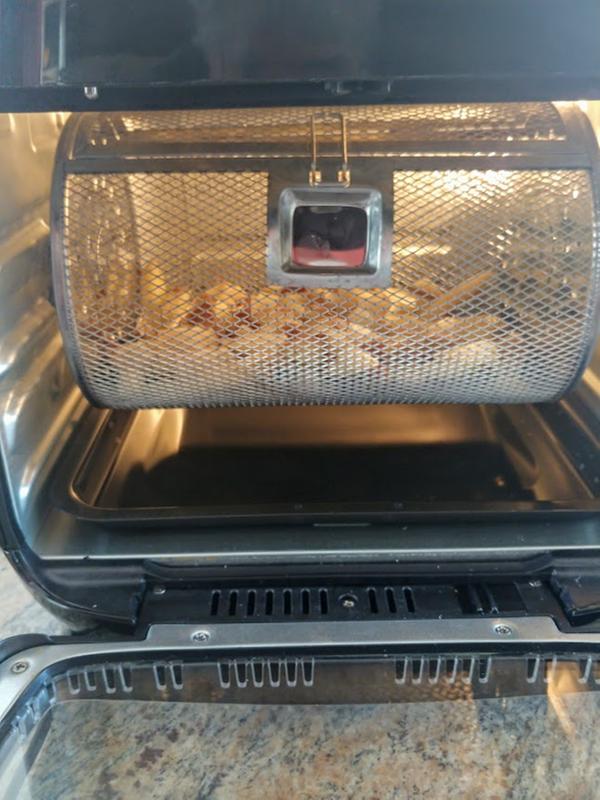 Rotating Basket in the Hamilton Beach Air Fryer Oven