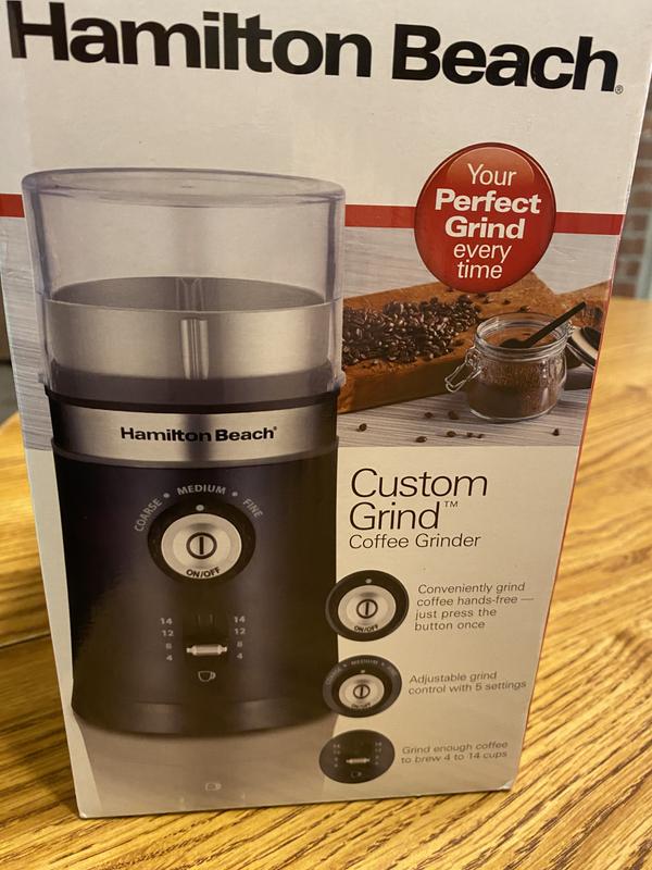 Hamilton Beach 18-oz Black Stainless Blade Coffee and Spices at - Main Image