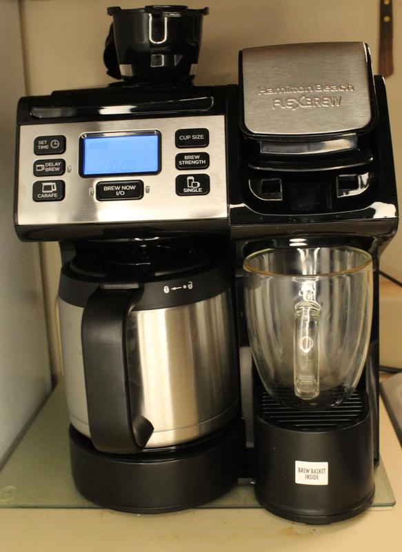 Brew Basket Hamilton Beach Flexbrew Carafe 49976 Flexbrew Hamilton