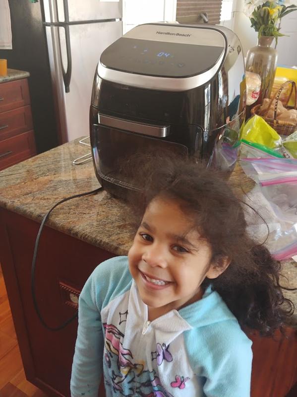 I am excited to try the Hamilton Beach Air Fryer Oven