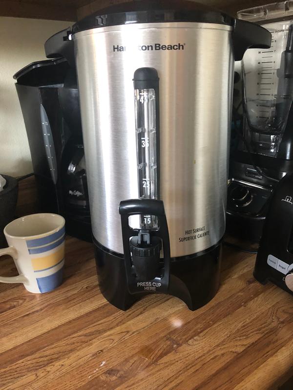 Hamilton Beach 45 Cup Coffee Urn and Hot Beverage Dispenser REVIEW 