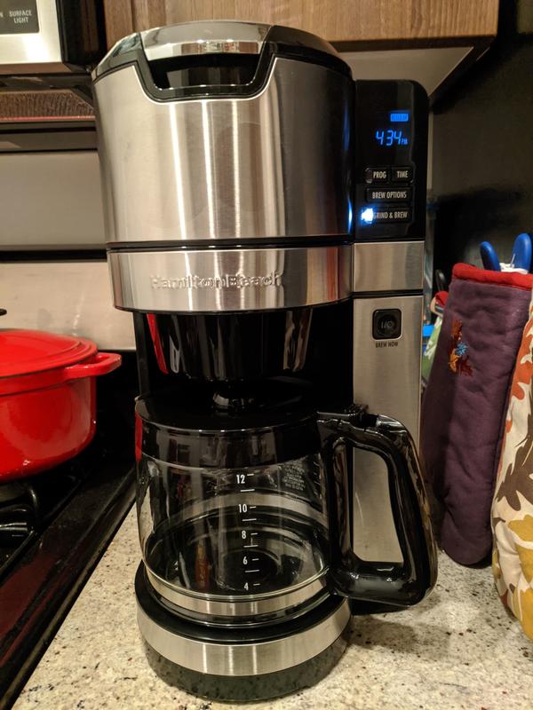 Hamilton Beach Grind and Brew 12 Cup Coffee Maker
