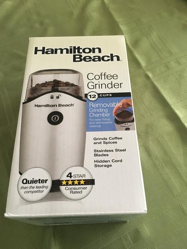Hamilton Beach Coffee Grinder (Type CM04 Model 80344) – New Screwdriver