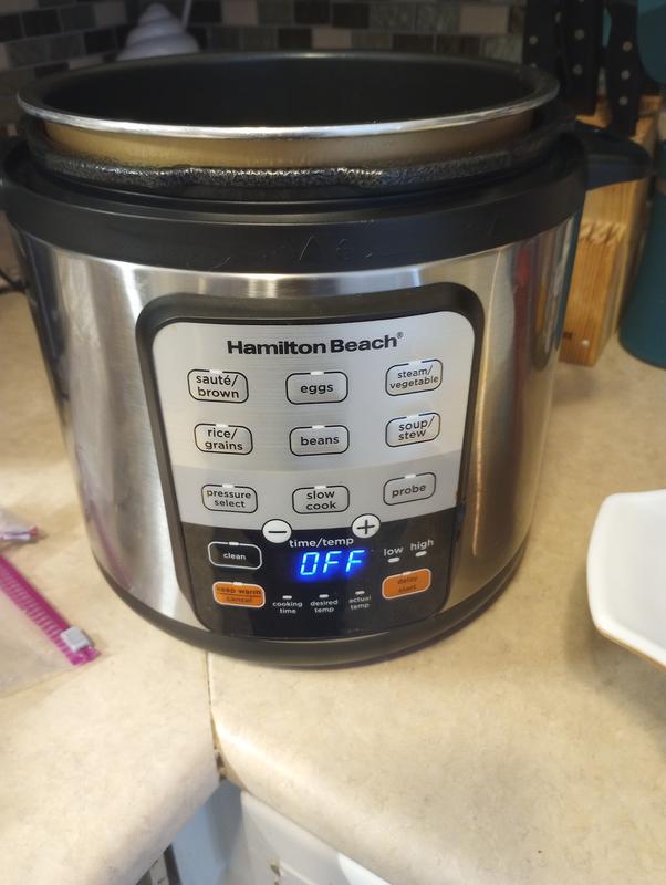 Hamilton Beach 34506 Precision 6 Quart Pressure Cooker