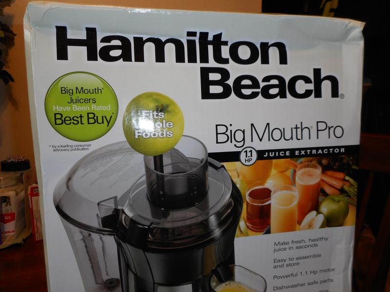 Hamilton Beach Big Mouth Pro Juice Extractor - Lockable, Gray