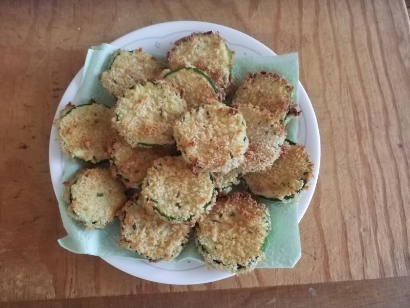 Air Fried Zucchini Rounds