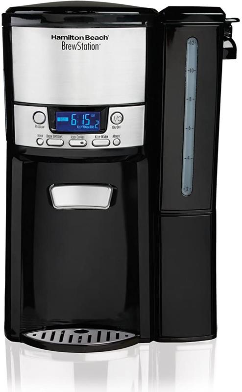 Hamilton Beach BrewStation 12- Cup Programmable Black Drip Coffee