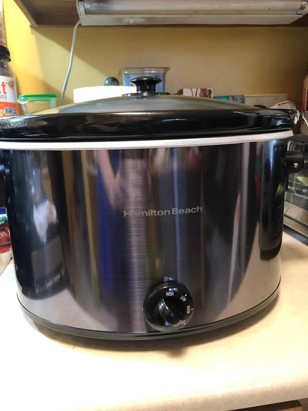 Hamilton Beach 10 Qt Black Slow Cooker - 33191G