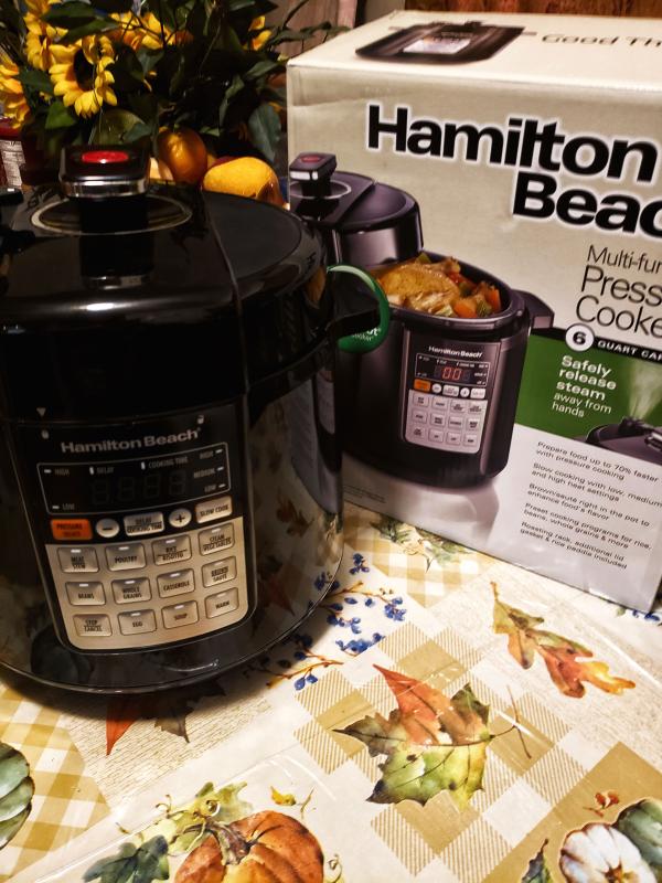 Unboxed Hamilton Beach Pressure Cooker
