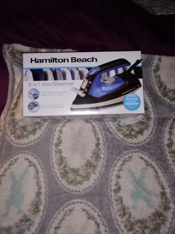 Hamilton Beach 2 in 1 Iron/Steamer