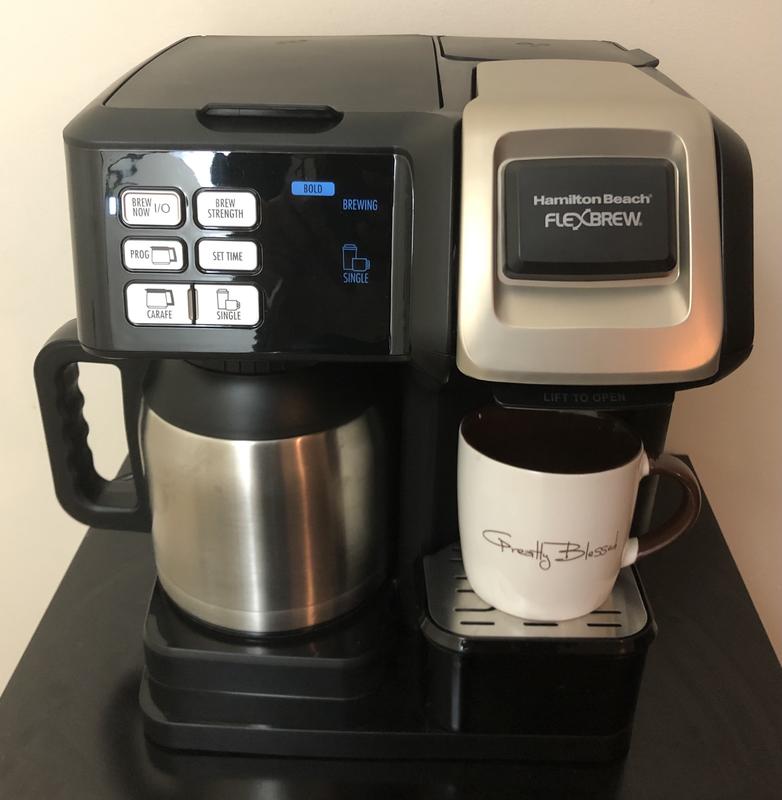 Incredible Two in One Coffee Maker - Hamilton Beach Flexbrew Review