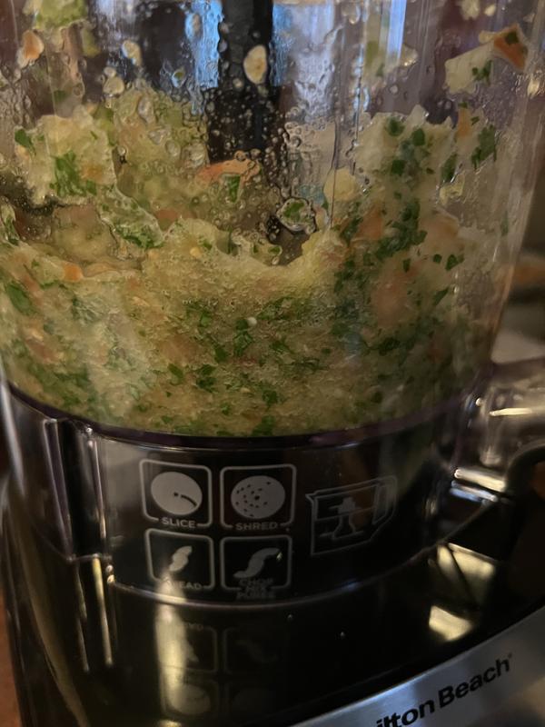 It’s pulsing to the exact consistency