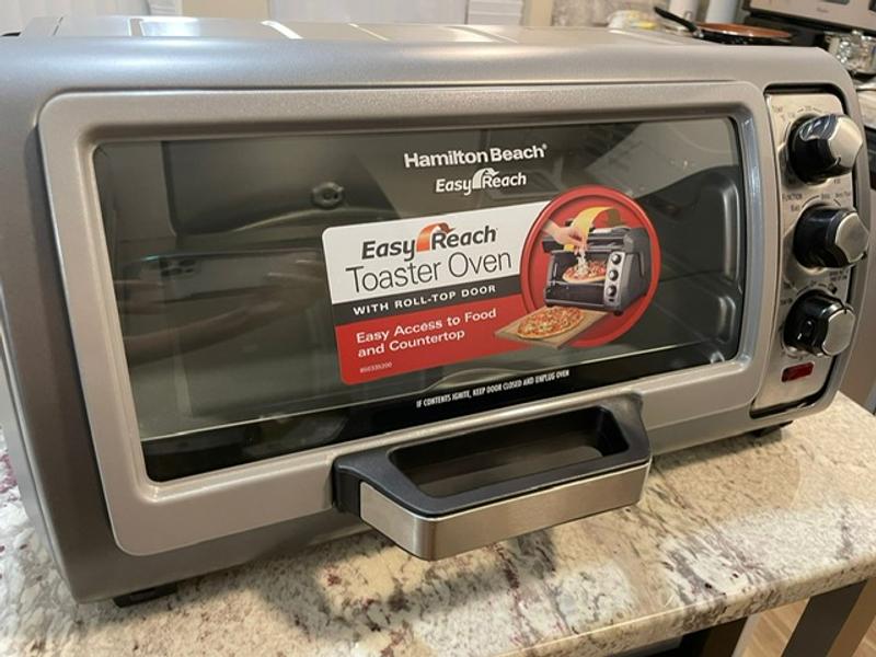 Hamilton Beach (31126) Toaster Oven, Convection Oven, Easy Reach,Silver