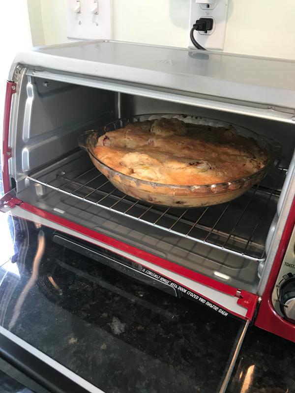 Impossible Apple pie made in Toaster Oven