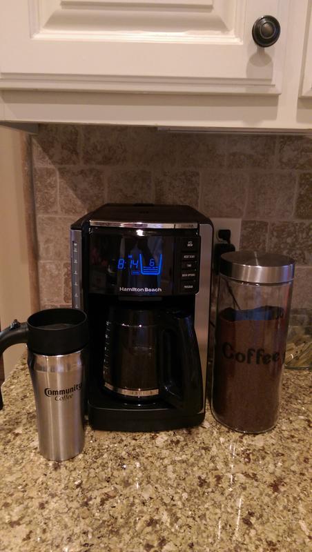 My freshly brewed pot of coffee!