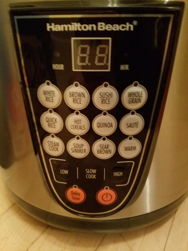 Steam cook setting was great for dethawing