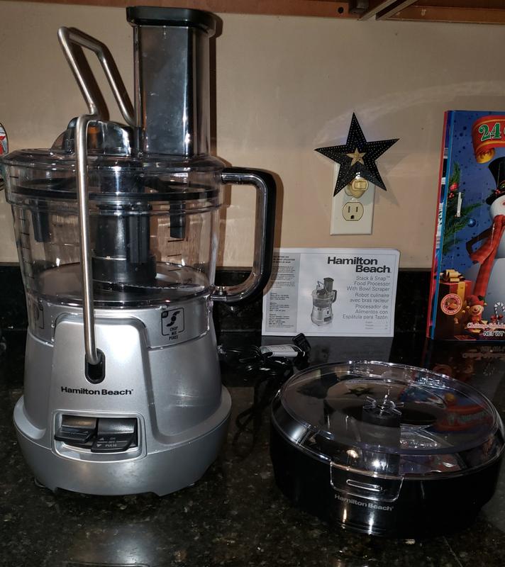 Stack and Snap food processor