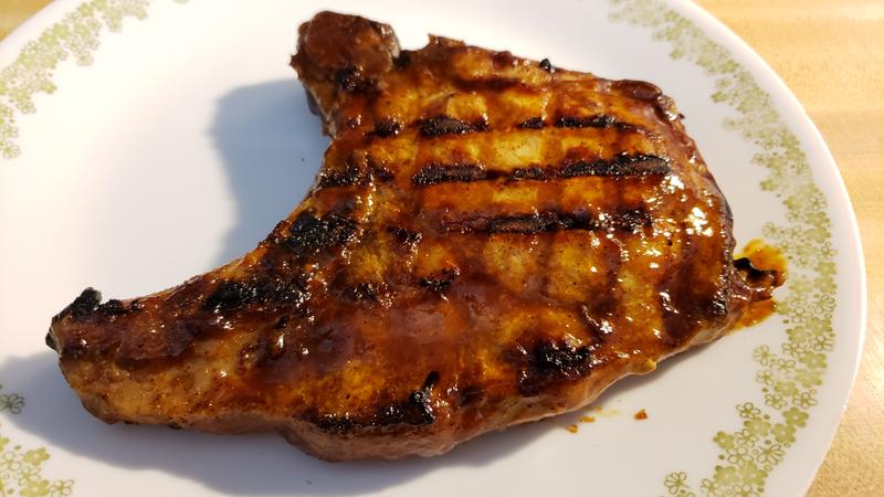 After adding the bbq sauce