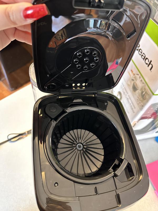 It’s so clean, sleek, and compact, perfect for any countertop