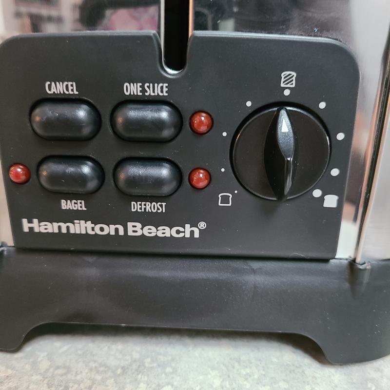 Controls on front