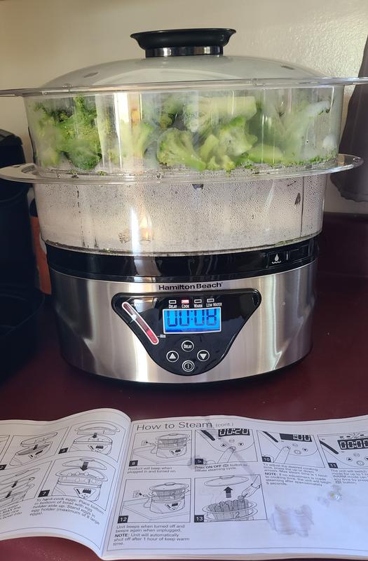 Hamilton Beach 2-Tier Digital Food Steamer - Macy's