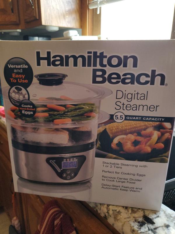 Hamilton Beach 2-Tier Digital Food Steamer - Macy's