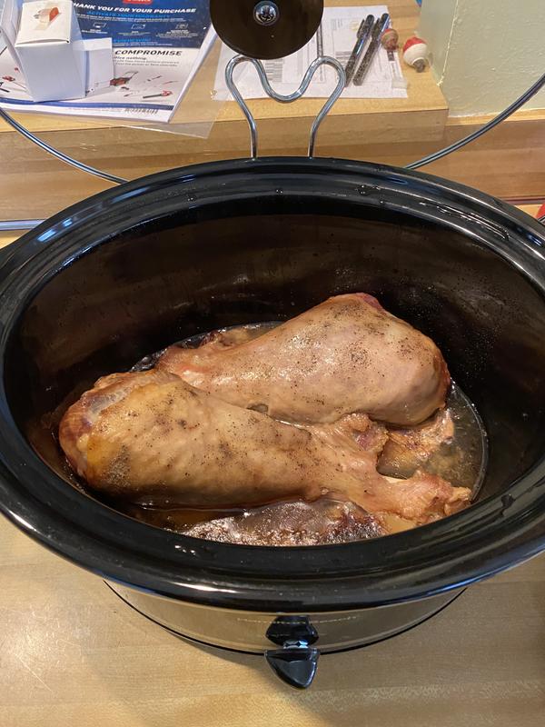 8-Quart Extra Large Slow Cooker - Fit a 6-pound Roast or 8-pound Chicken