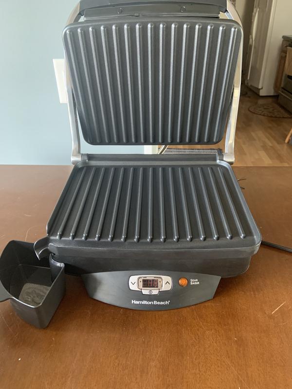 Electric contact grill - 25331 - Hamilton Beach - countertop / commercial /  panini