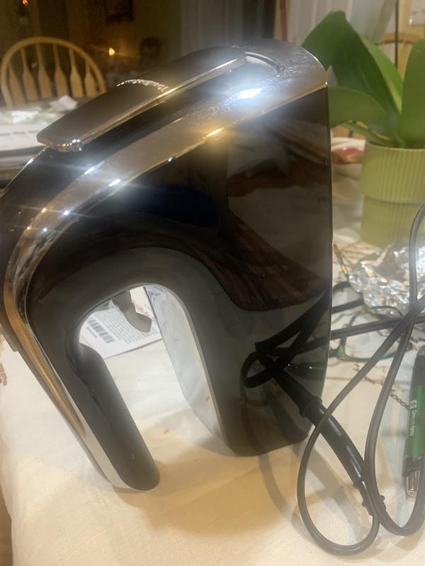 Hamilton Beach 6-Speed Black Hand Mixer with Snap-On Case 62620