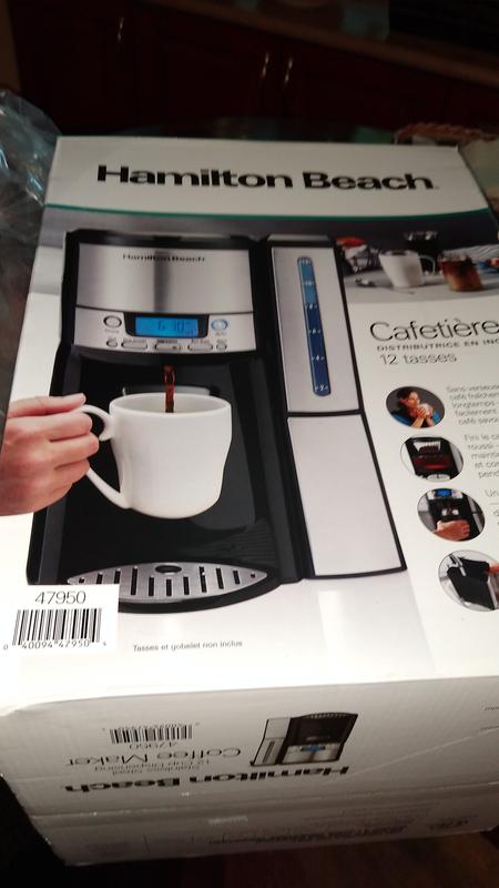 Best Buy: Hamilton Beach BrewStation 12 Cup Dispensing Coffeemaker Black  48463