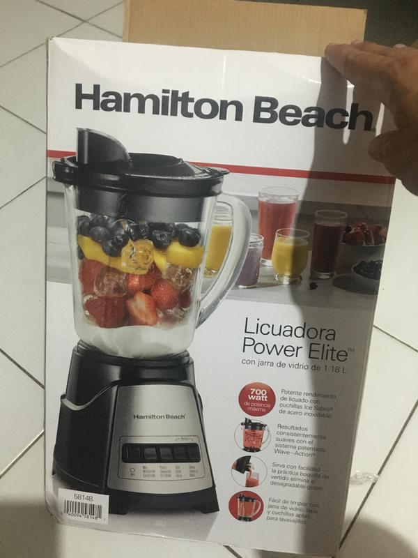 Hamilton Beach Power Elite Multi-Function Blender with Mess Free