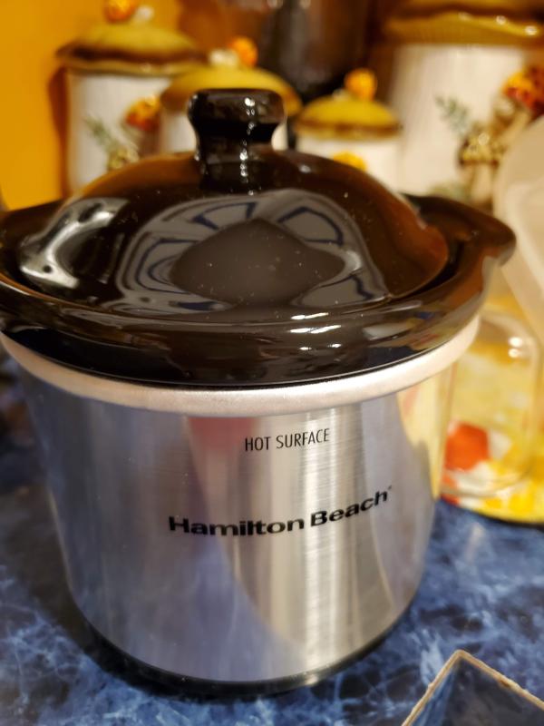 Hamilton Beach 33965 Stainless Steel Stay or Go 6 Qt. Programmable Slow  Cooker 