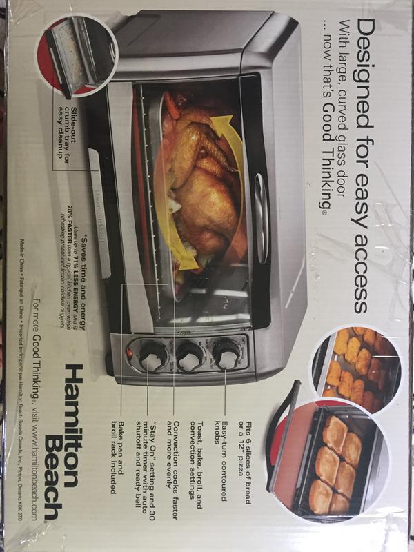 Hamilton Beach Easy Access Convection Toaster Oven Bed Bath & Beyond