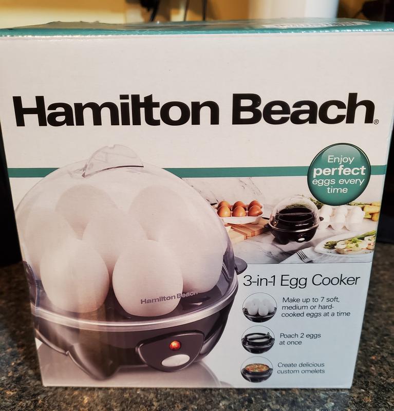 Hamilton Beach 3 in 1 Egg Cooker!