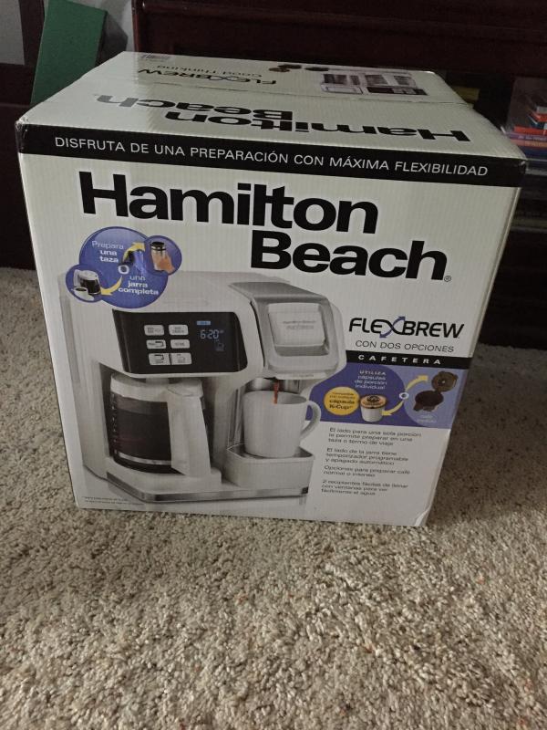 New coffee maker