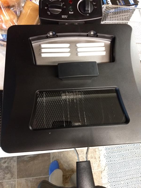 Cover on large basket