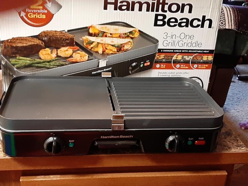 Hamilton beach 3 in 1 grill hotsell