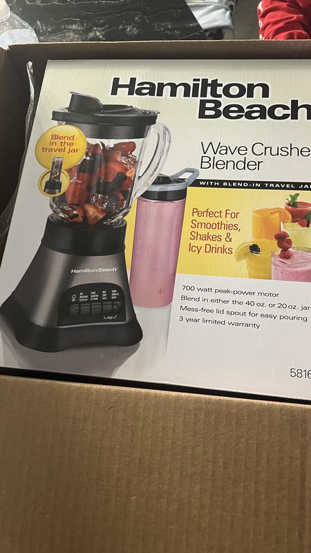 Hamilton Beach Wave Crusher® Multi-Function Blender with Mess-free