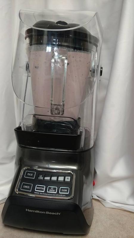 Smoothie in the making