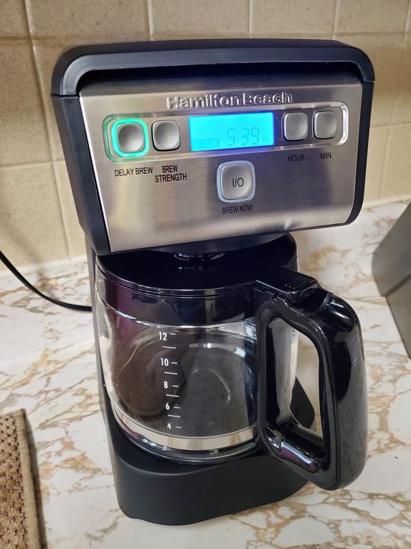 Hamilton Beach 12 Cup Programmable Coffee Maker - Shop Coffee Makers at  H-E-B