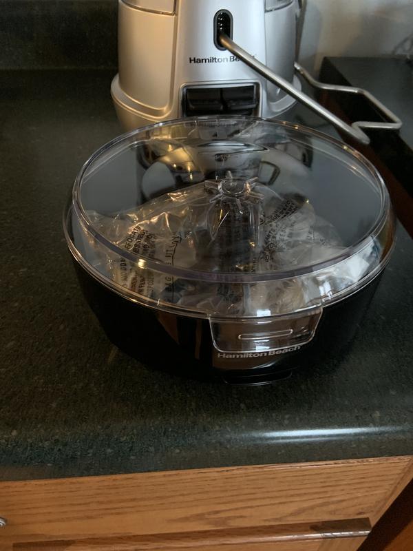 Attachment storage bowl