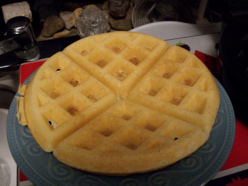 Made A Perfect Belgain Waffle