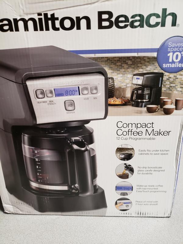 Hamilton Beach 12 Cup Programmable Coffee Maker - Shop Coffee Makers at  H-E-B