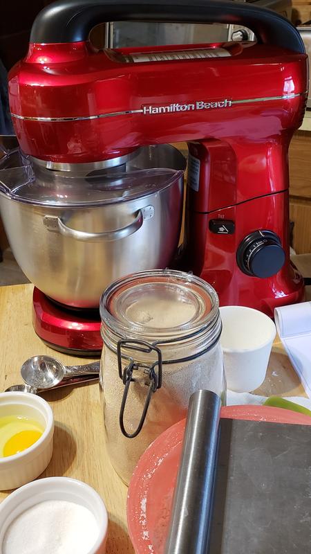 Hamilton Beach Stand Mixer ready for duty