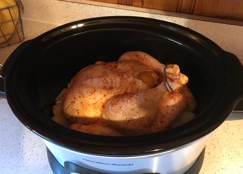 My chicken is ready to cook