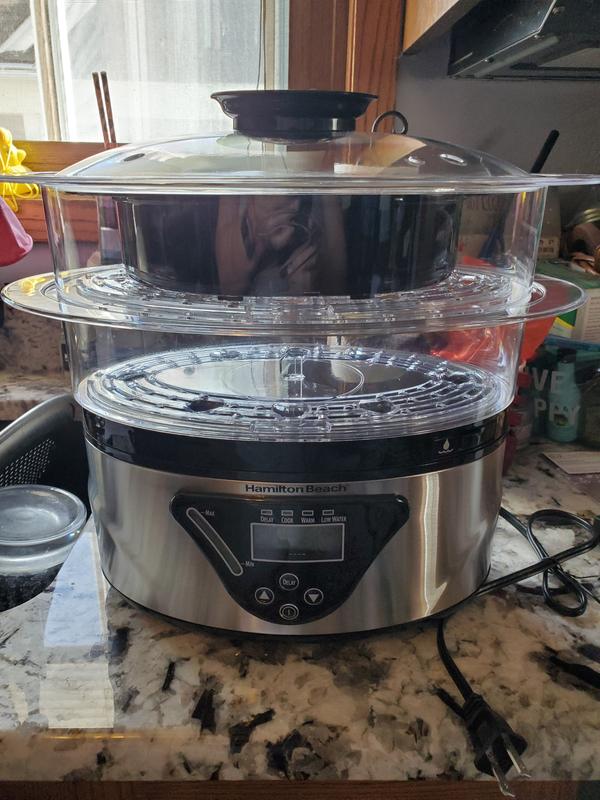 Hamilton Beach 5.5 Quart Digital Steamer