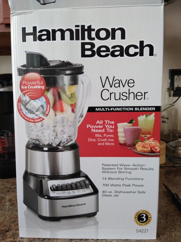 Hamilton Beach 40-oz Black 700-Watt Pulse Control Blender at