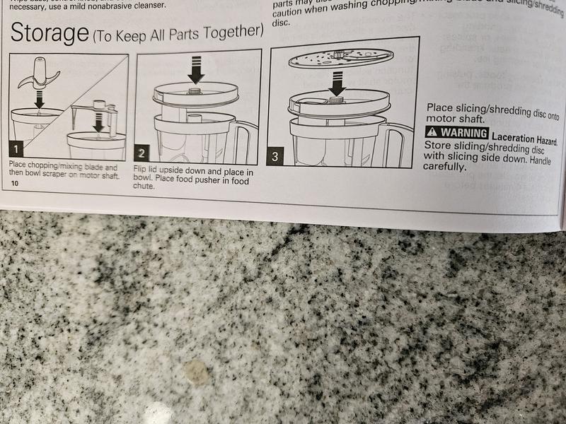 Storage instructions.